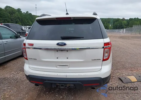 2013 Ford Explorer Limited из США, поврежденный, VIN 1FM5K7F81DGA96753